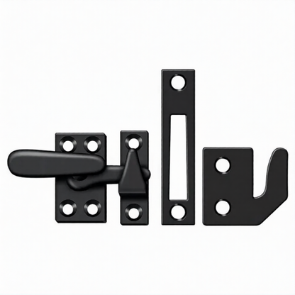 Window Lock, Casement Fastener, Small (Multiple Finishes)