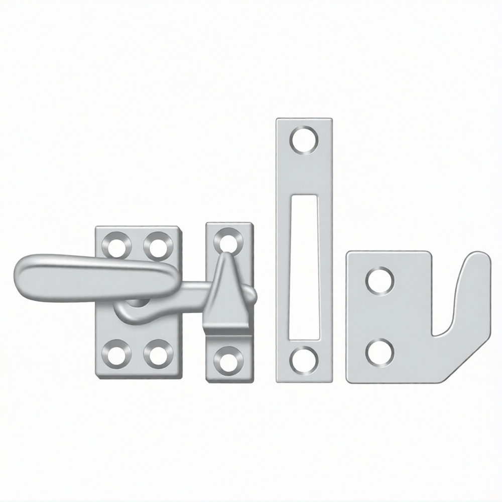 Window Lock, Casement Fastener, Small (Multiple Finishes)