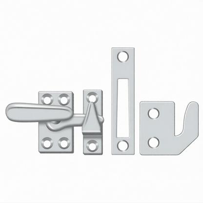 Window Lock, Casement Fastener, Small (Multiple Finishes)