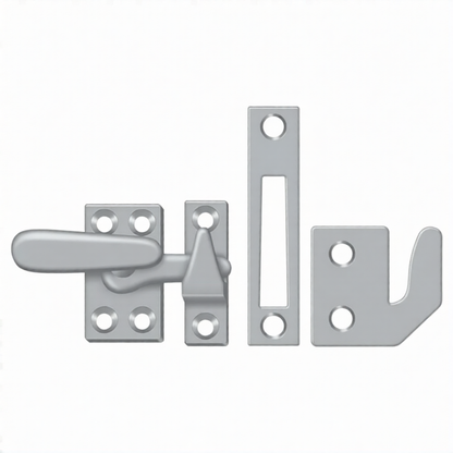 Window Lock, Casement Fastener, Small (Multiple Finishes)