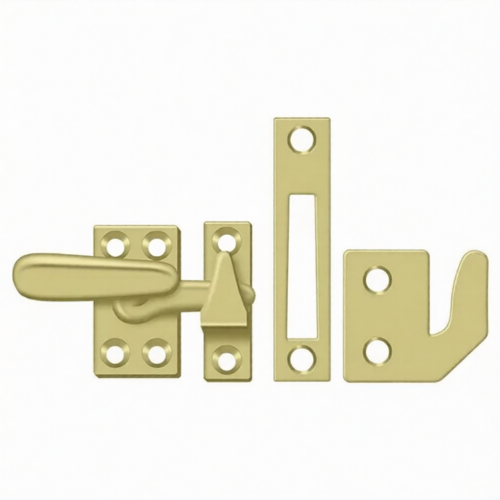 Window Lock, Casement Fastener, Small (Multiple Finishes)