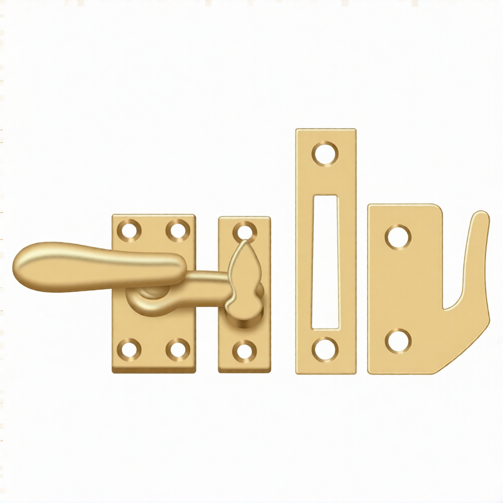 Window Lock, Casement Fastener, Medium (Multiple Finishes)