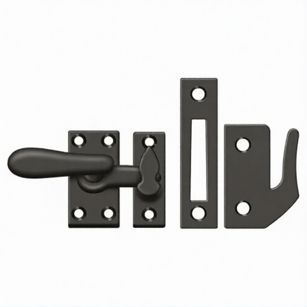 Window Lock, Casement Fastener, Medium (Multiple Finishes)