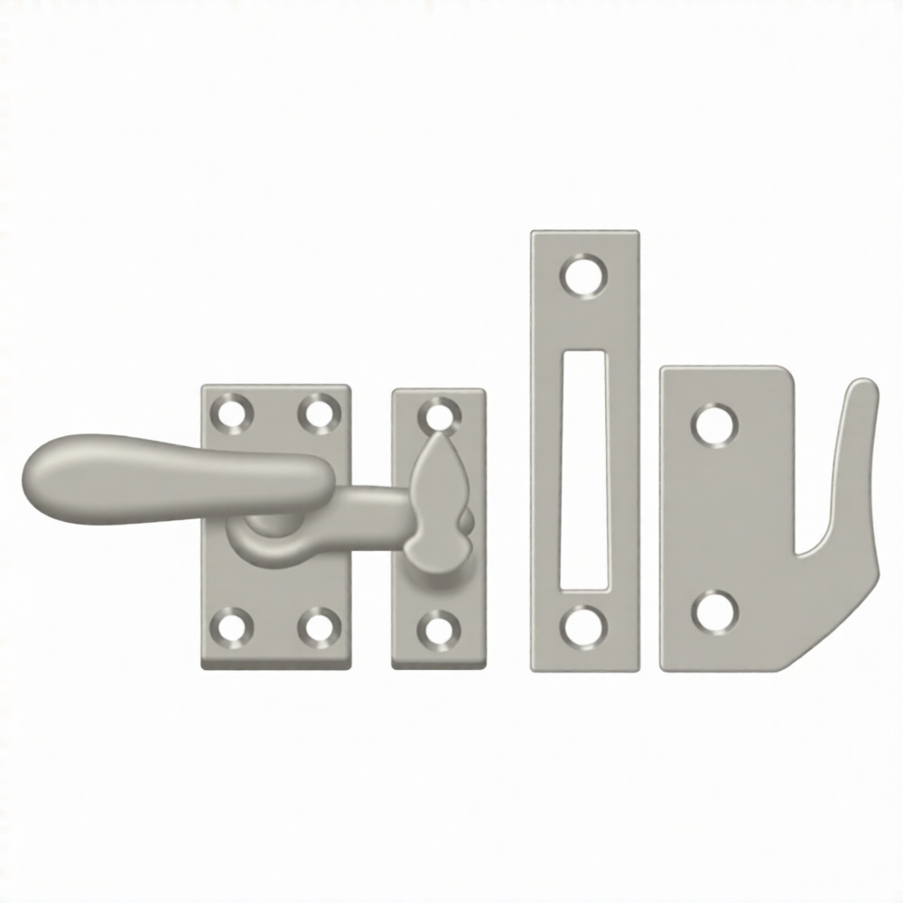 Window Lock, Casement Fastener, Medium (Multiple Finishes)