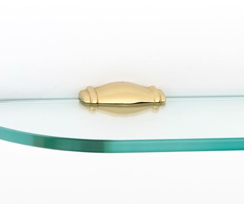 24" Charlie's Collection Glass Shelf