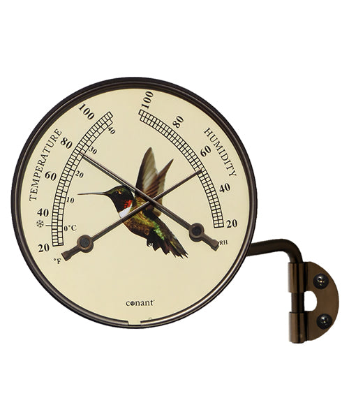 Décor Hummingbird Comfortmeter (Bronze Patina)