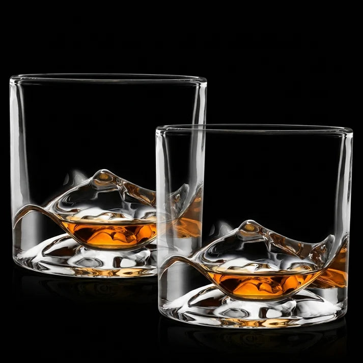 Mountain Whiskey Glasses (Multiple Styles Available