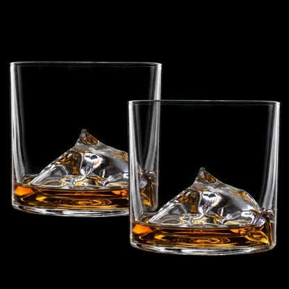 Mountain Whiskey Glasses (Multiple Styles Available
