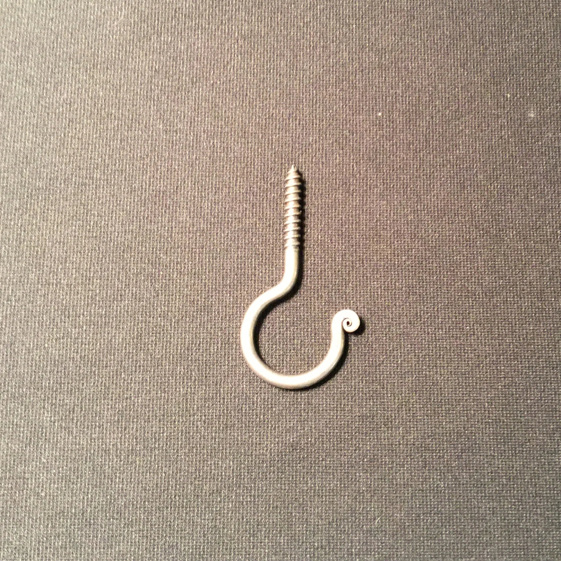 Hand Wrought Small Screw In Hook