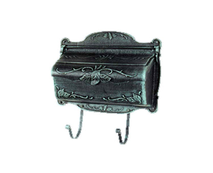 Floral Horizontal Residential Mailbox (Multiple Finishes)