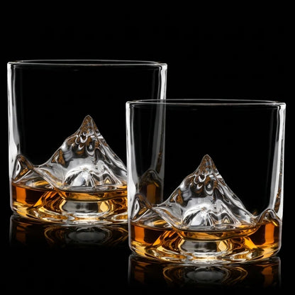 Mountain Whiskey Glasses (Multiple Styles Available