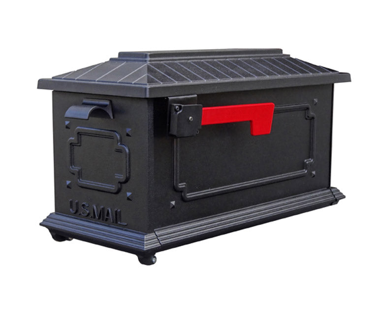 Geometric Curbside Mailbox (Multiple Colors & Styles)
