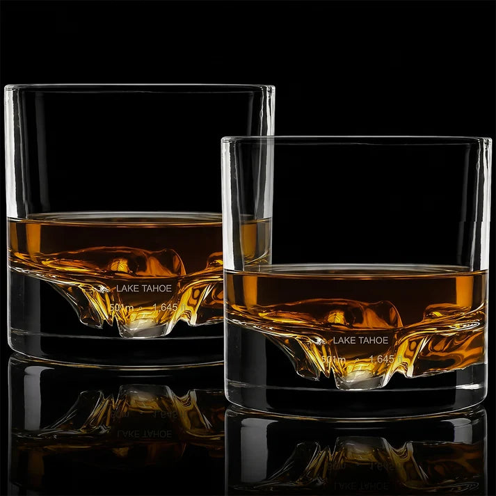 Mountain Whiskey Glasses (Multiple Styles Available