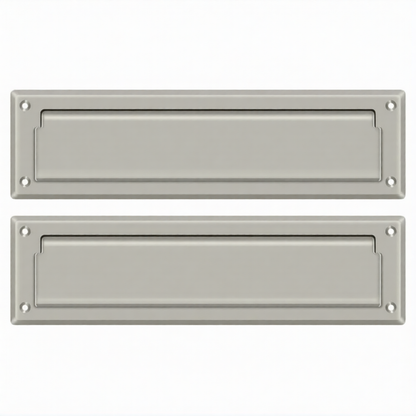 Mail Slot 13-1/8" with Interior Flap (Multiple Finishes)