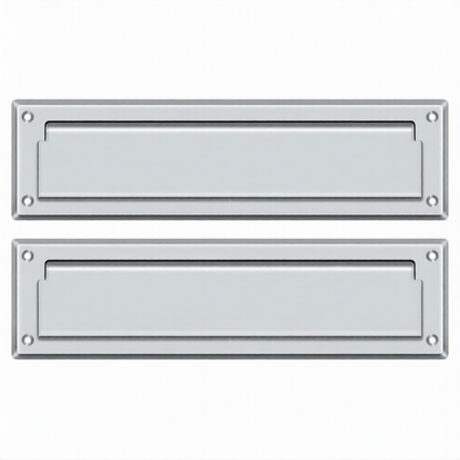 Mail Slot 13-1/8" with Interior Flap (Multiple Finishes)