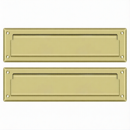 Mail Slot 13-1/8" with Interior Flap (Multiple Finishes)