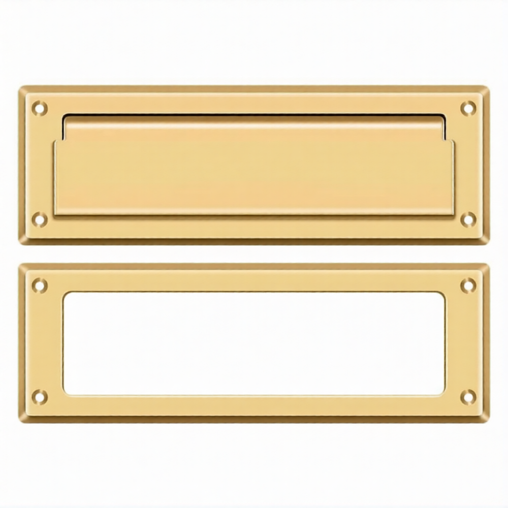 Mail Slot 8-7/8" with Interior Frame (Multiple Finishes)