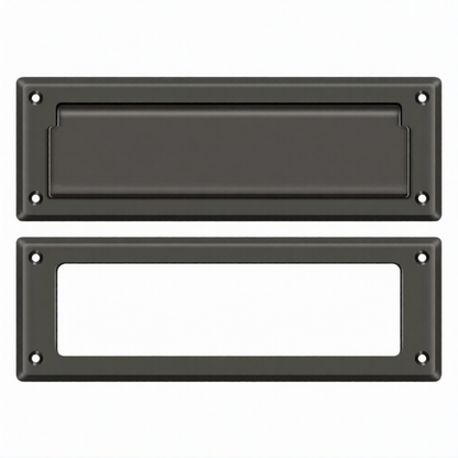 Mail Slot 13-1/8" with Interior Frame (Multiple Finishes)