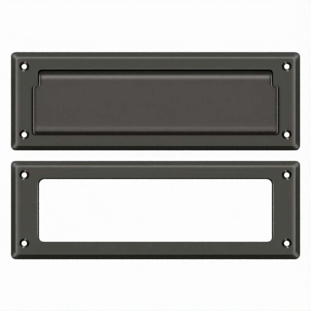 Mail Slot 8-7/8" with Interior Frame (Multiple Finishes)