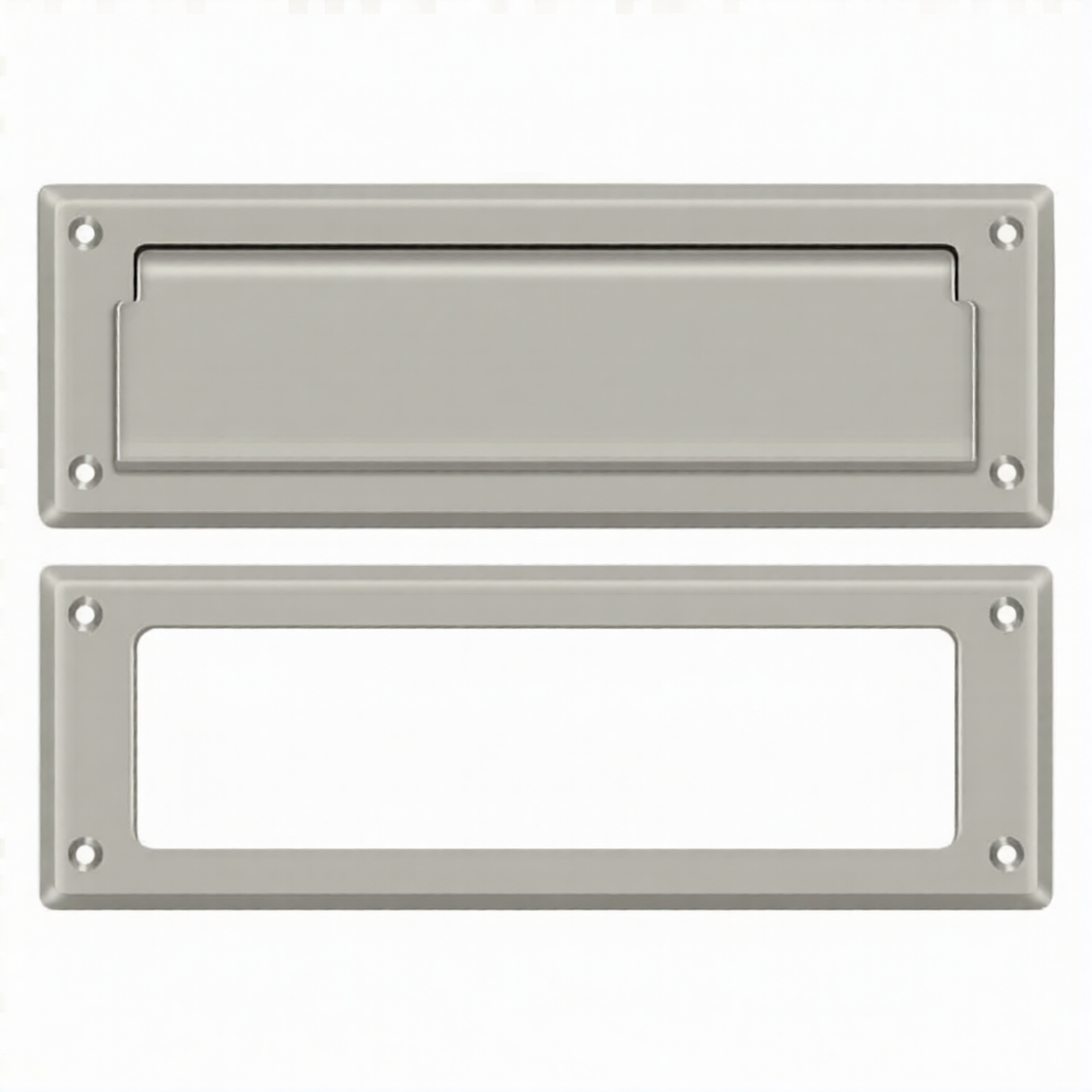 Mail Slot 8-7/8" with Interior Frame (Multiple Finishes)
