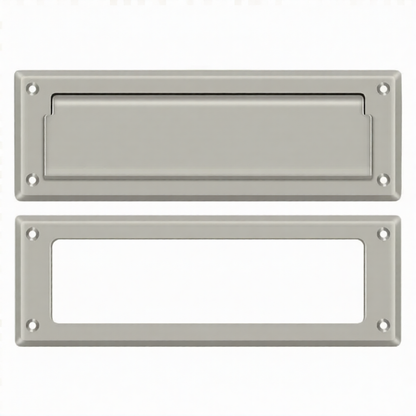 Mail Slot 8-7/8" with Interior Frame (Multiple Finishes)