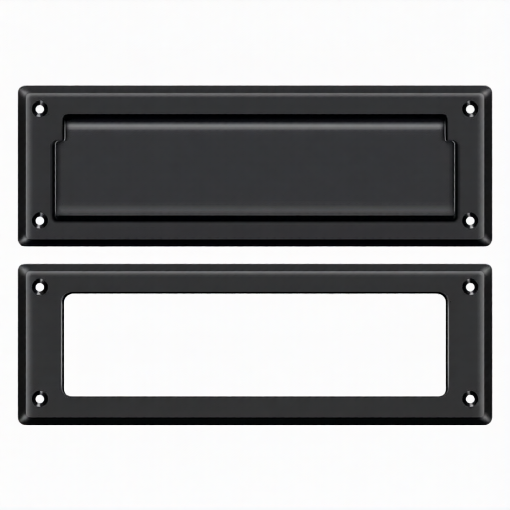 Mail Slot 13-1/8" with Interior Frame (Multiple Finishes)