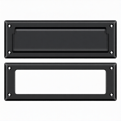 Mail Slot 13-1/8" with Interior Frame (Multiple Finishes)