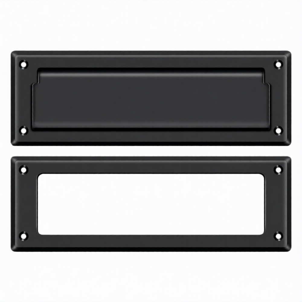 Mail Slot 8-7/8" with Interior Frame (Multiple Finishes)