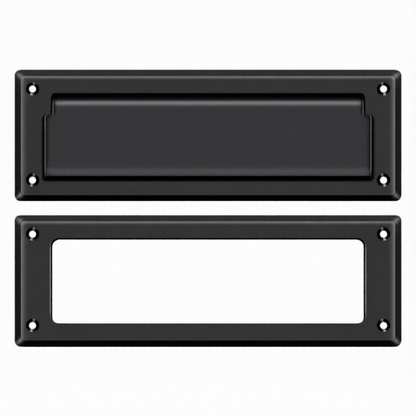 Mail Slot 8-7/8" with Interior Frame (Multiple Finishes)