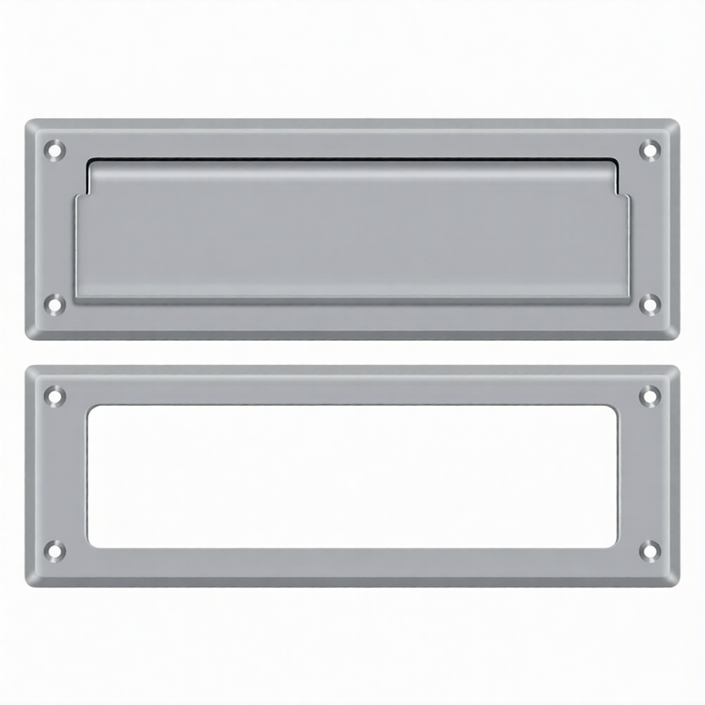 Mail Slot 13-1/8" with Interior Frame (Multiple Finishes)