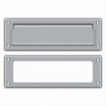Mail Slot 13-1/8" with Interior Frame (Multiple Finishes)