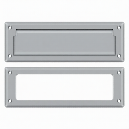 Mail Slot 8-7/8" with Interior Frame (Multiple Finishes)