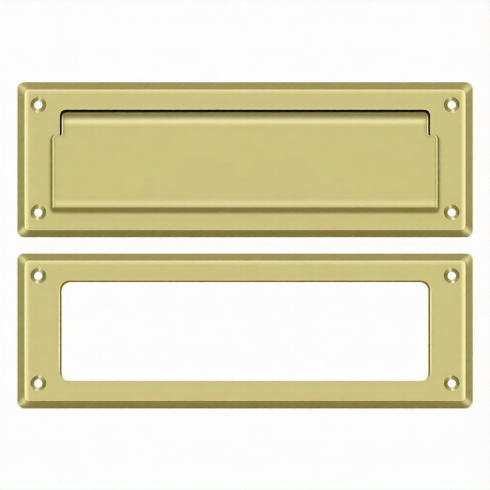 Mail Slot 8-7/8" with Interior Frame (Multiple Finishes)