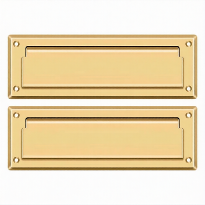 Mail Slot 8-7/8" with Back Plate (Multiple Finishes)