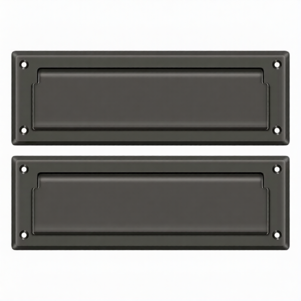 Mail Slot 8-7/8" with Back Plate (Multiple Finishes)