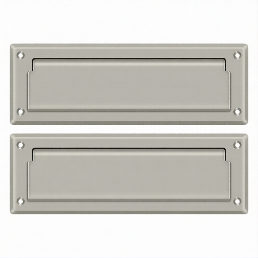 Mail Slot 8-7/8" with Back Plate (Multiple Finishes)