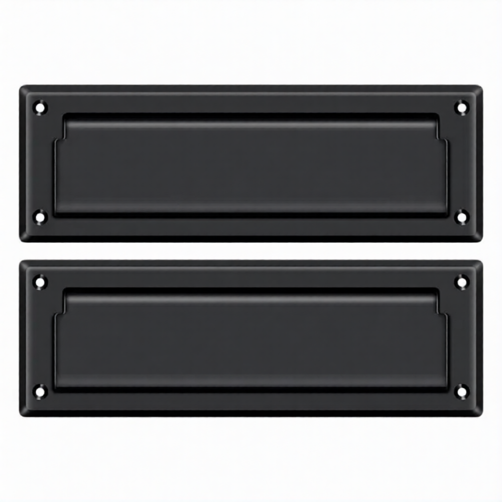 Mail Slot 8-7/8" with Back Plate (Multiple Finishes)