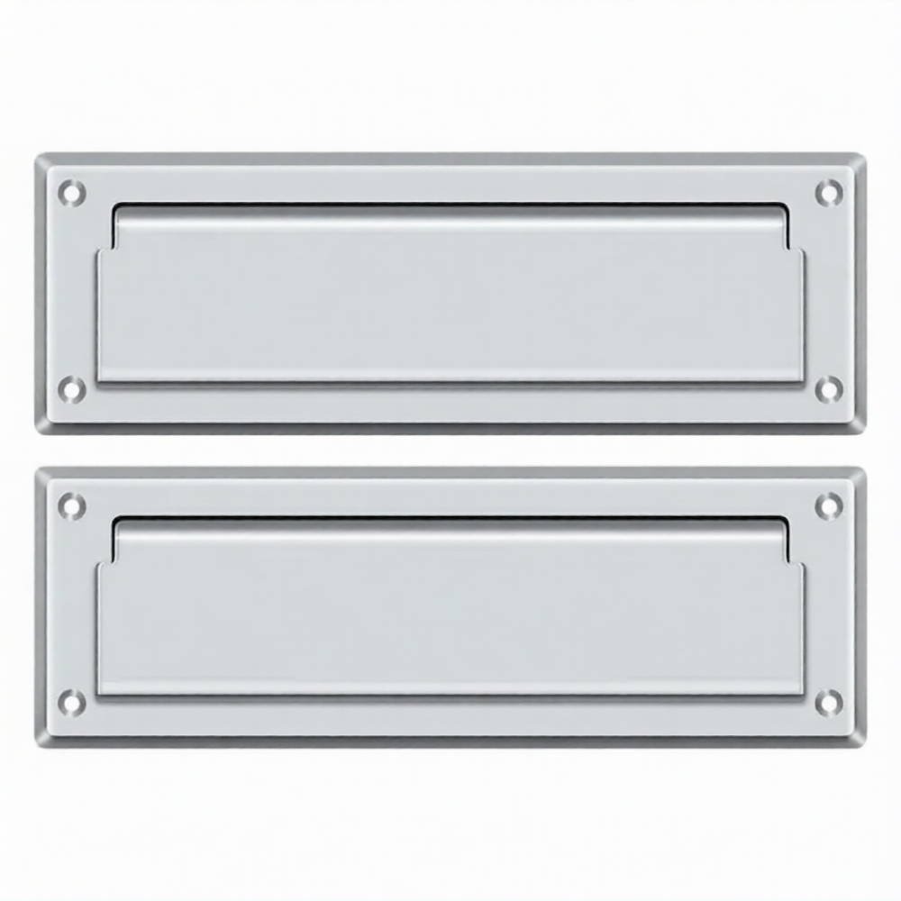 Mail Slot 8-7/8" with Back Plate (Multiple Finishes)