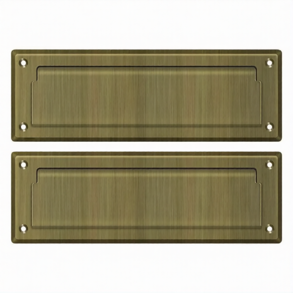 Mail Slot 8-7/8" with Back Plate (Multiple Finishes)