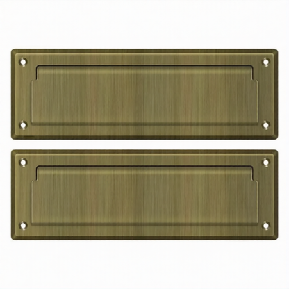 Mail Slot 8-7/8" with Back Plate (Multiple Finishes)