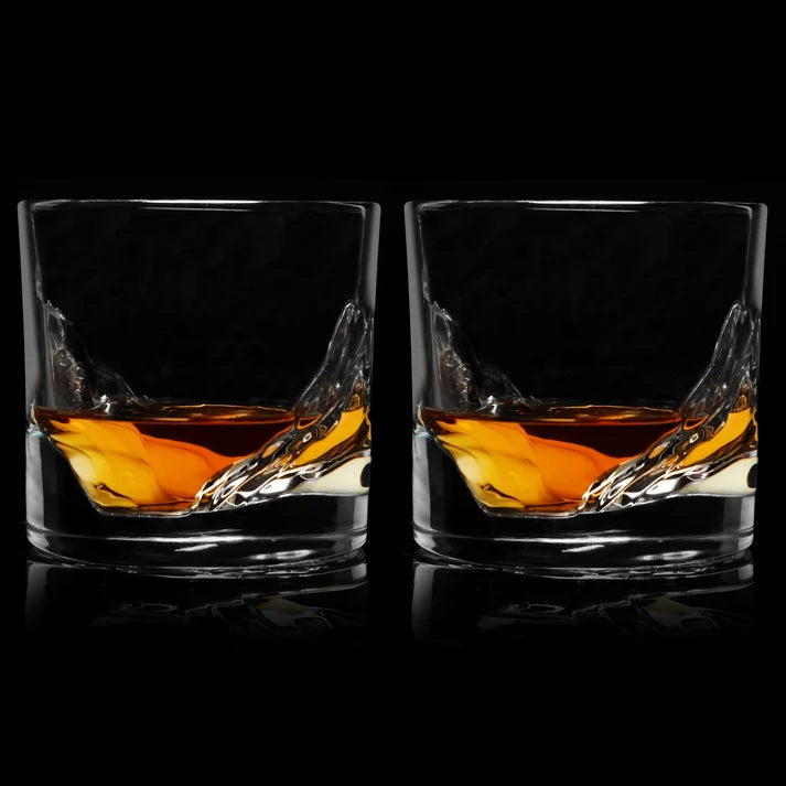 Mountain Whiskey Glasses (Multiple Styles Available