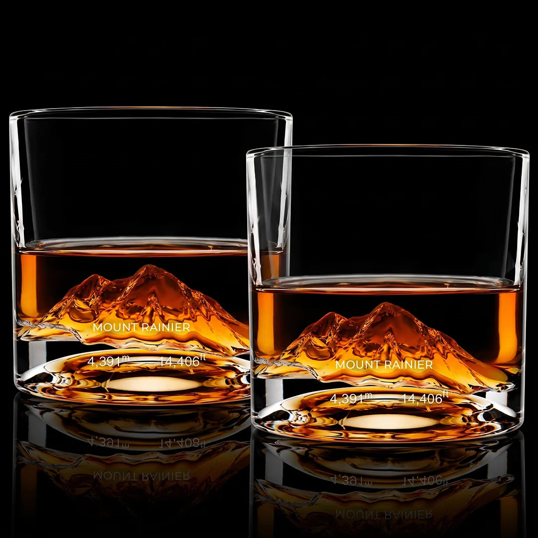 Mountain Whiskey Glasses (Multiple Styles Available
