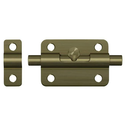 3" Barrel Bolt (Multiple Finishes)