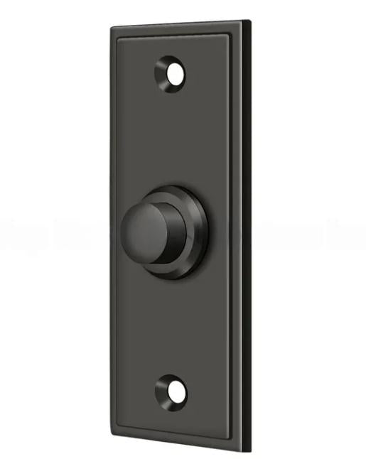 Door Bell Button, Rectangular Contemporary