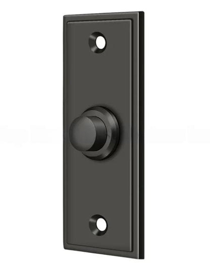 Door Bell Button, Rectangular Contemporary