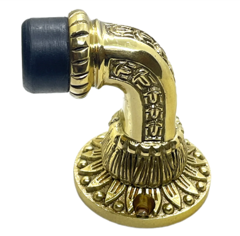 Decorative Floor Goose Neck Door Stop