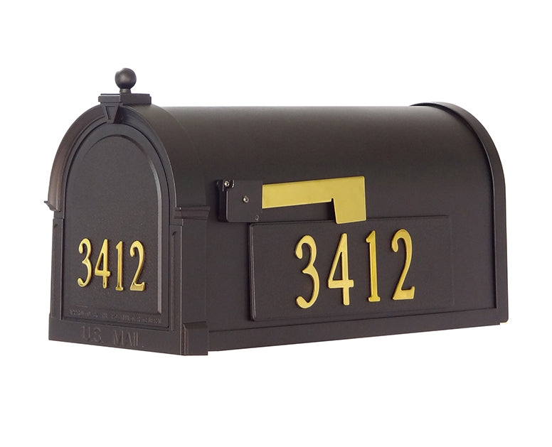 Victorian Curbside Mailbox (Multiple Colors & Styles)