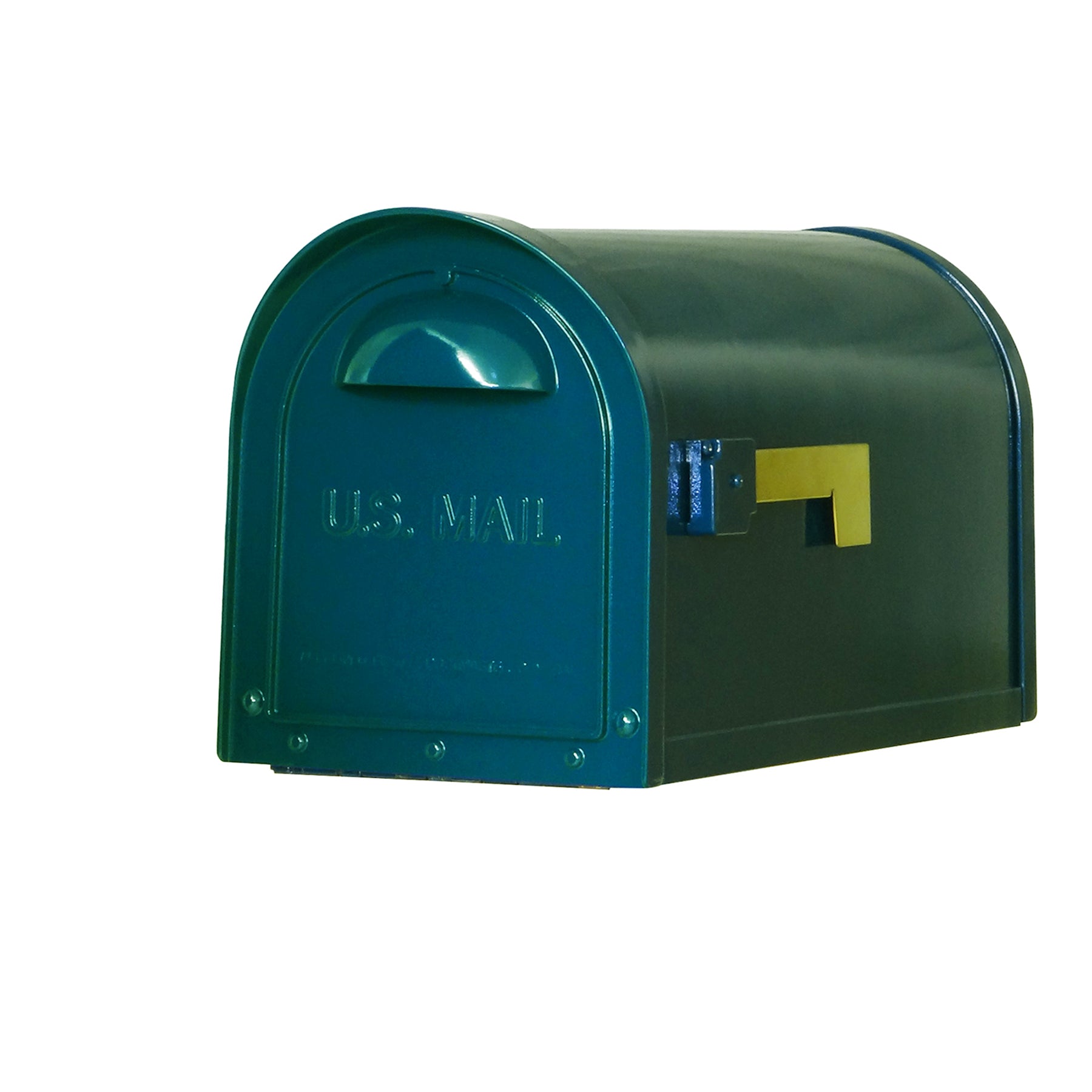 Modern Aluminum Curbside Mailbox #1 (4 Colors)