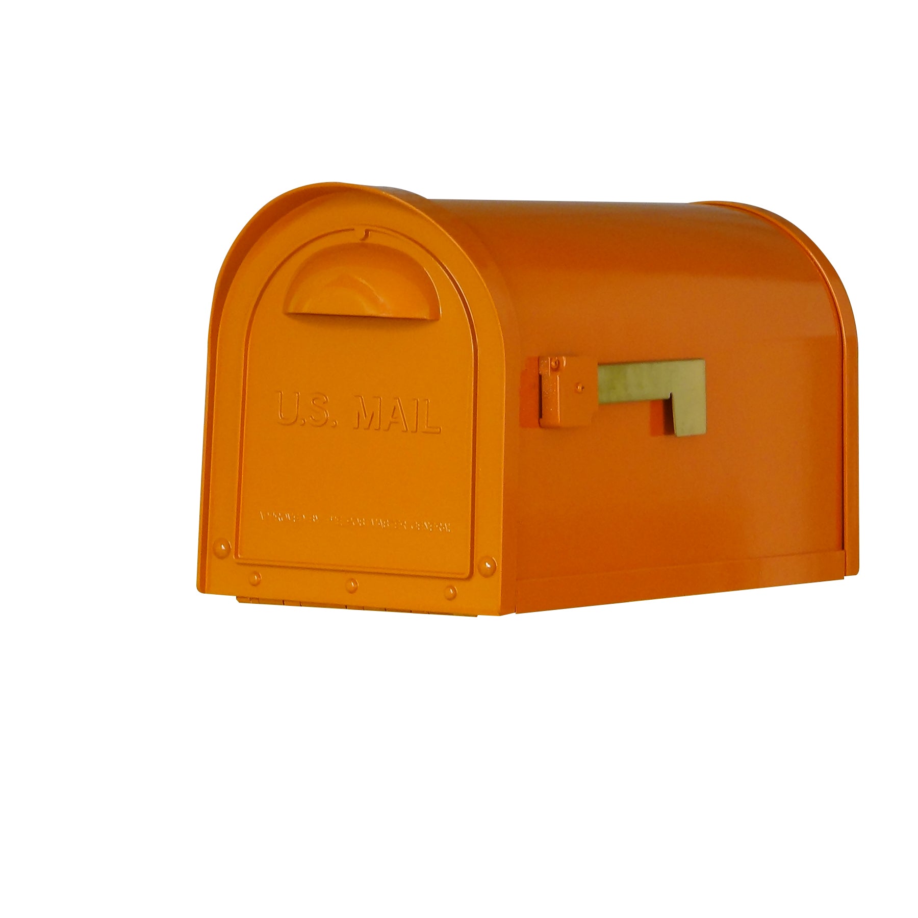 Modern Aluminum Curbside Mailbox #1 (4 Colors)