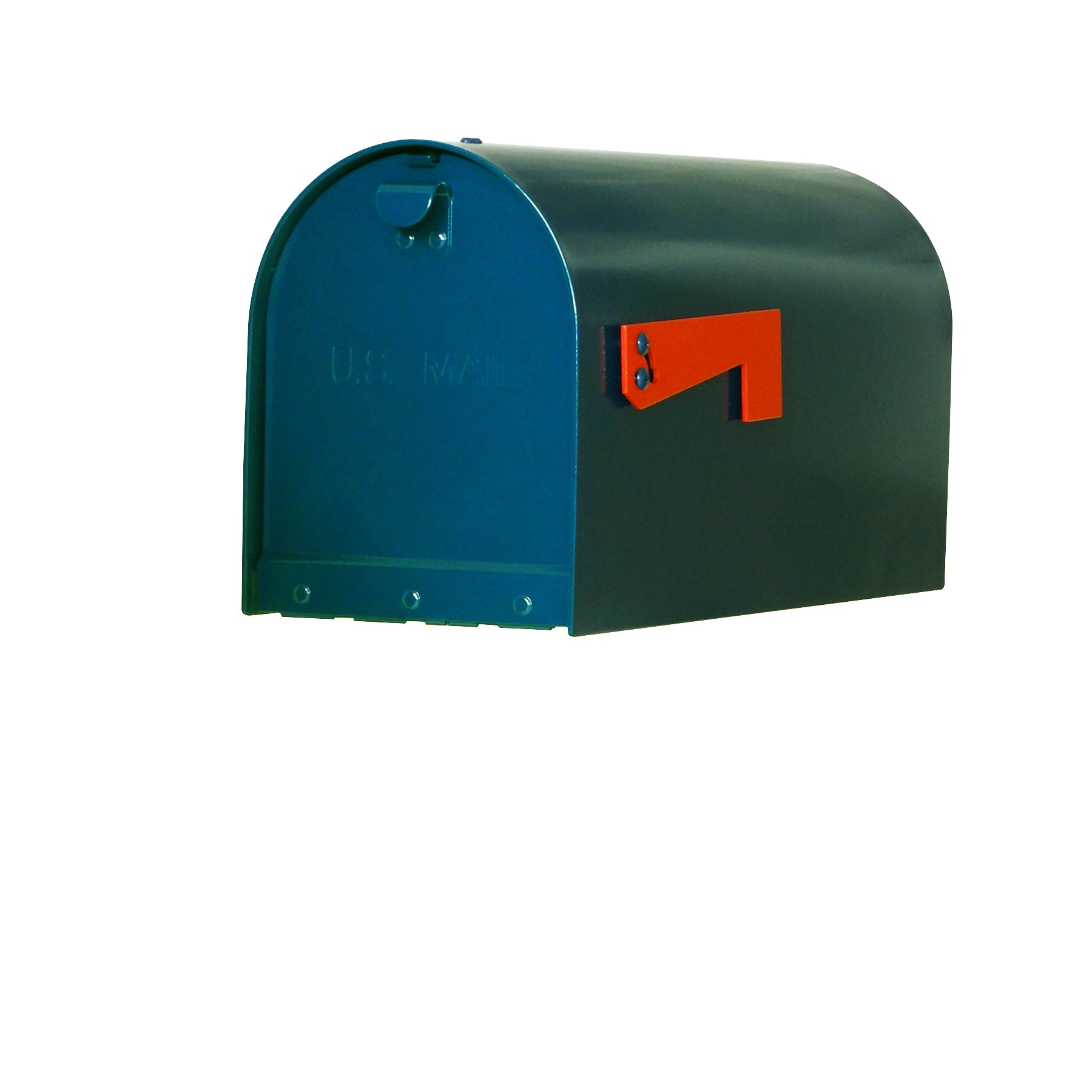 Modern Aluminum Curbside Mailbox #2 (4 Colors)